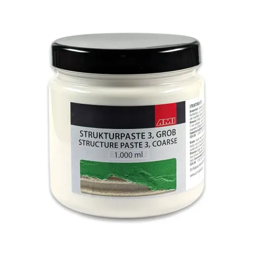 Preview: Strukturpaste 3 grob 1ltr (g.P. 1L=19,90€) Preview: Strukturpaste 3 grob 1ltr (g.P. 1L=19,90€)