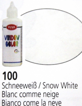 Viva Decor - Window Color schneeweiß 90ml (100ml=5€)
