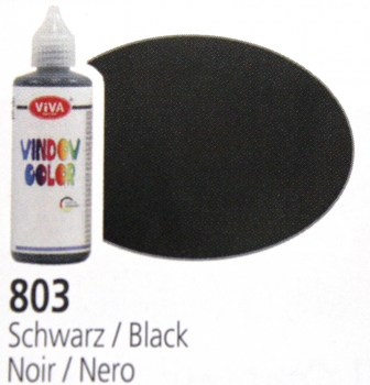 Viva Decor - Window Color schwarz 90ml (100ml=5€)