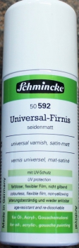 50592 Universal Firnis seidenmatt 150ml (100ml=5,20€)