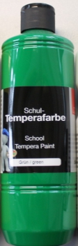 Temperafarbe grün 500ml (100ml=1,18€)