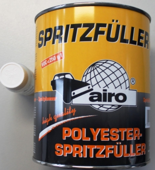 Airo 2K Polyester Spritzfüller 1ltr. (100ml=1,10€)